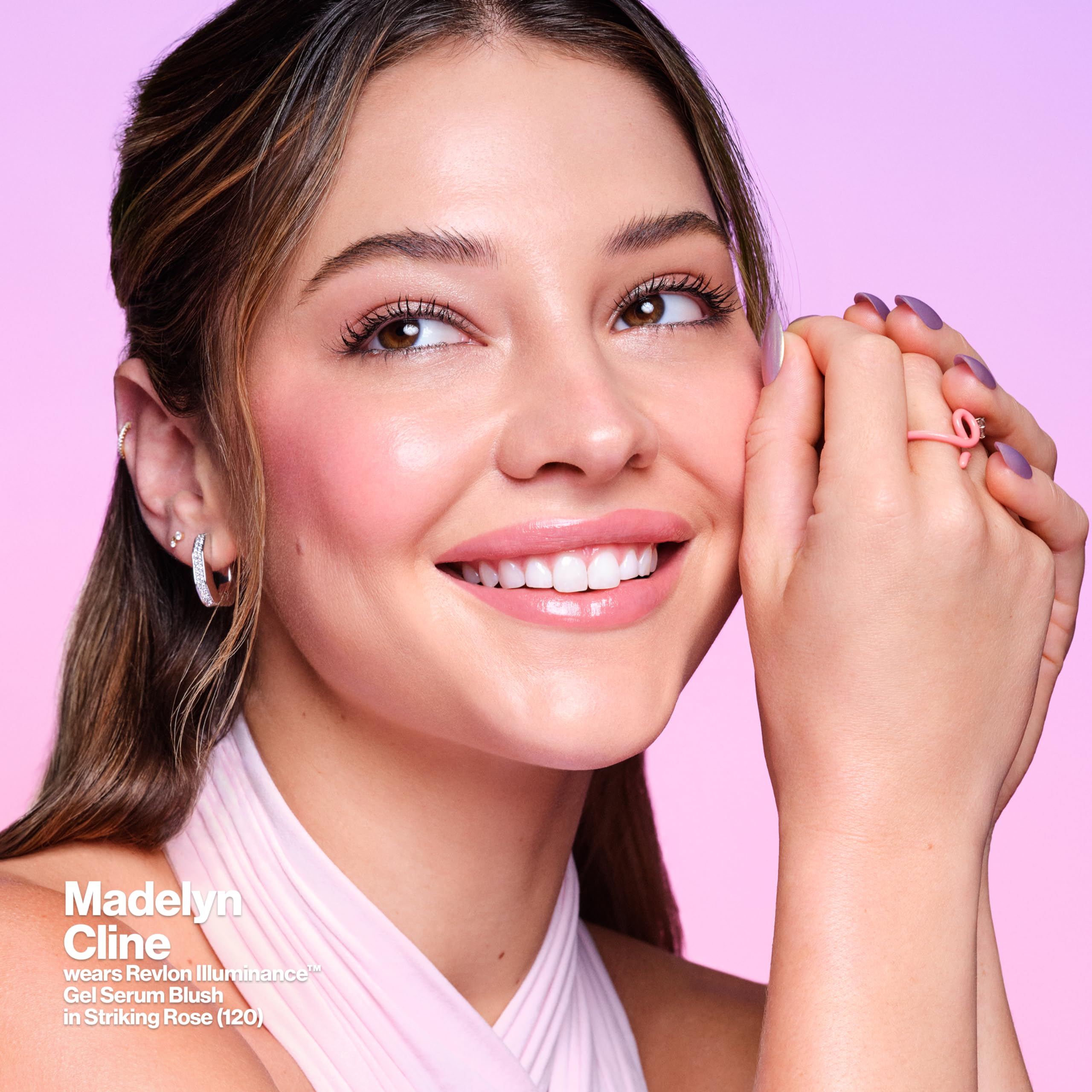 REVLON Illuminance Gel Serum Blush, Visibly Plump Cheeks, Dewy Finish and Hydrates All Day, 110 Enchanting Mauve, 0.37 fl oz.