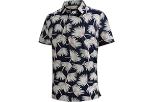 Damipow Premium Golf Shirts for Men Dry Fit Performance Polo Short Sleeve Collared Shirt