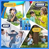 Grriopi Walkie Talkies for Kids 3-12 Years Old, Outdoor Toy Gift, 1000ft Range, view 3