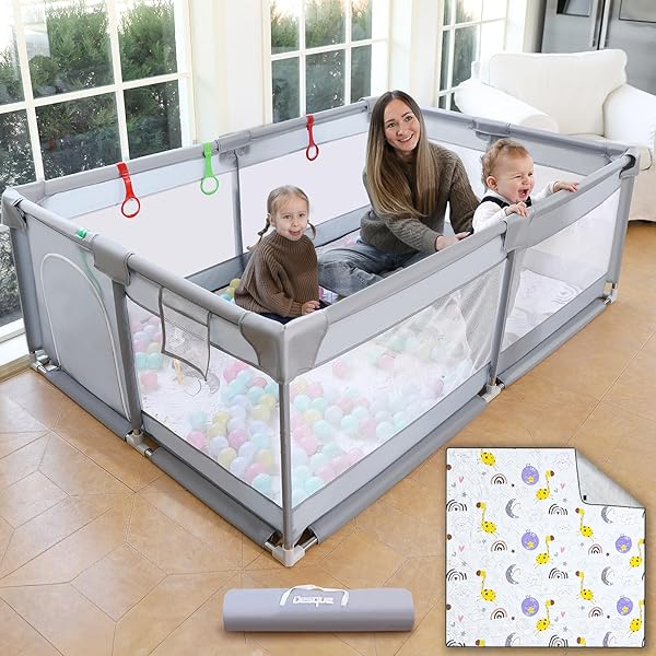 Amazon.com : Desque Baby Playpen, Playpen for Babies