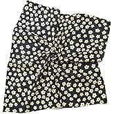 Shanlin Unisex Floral Cotton Bandanas 22x22 inch