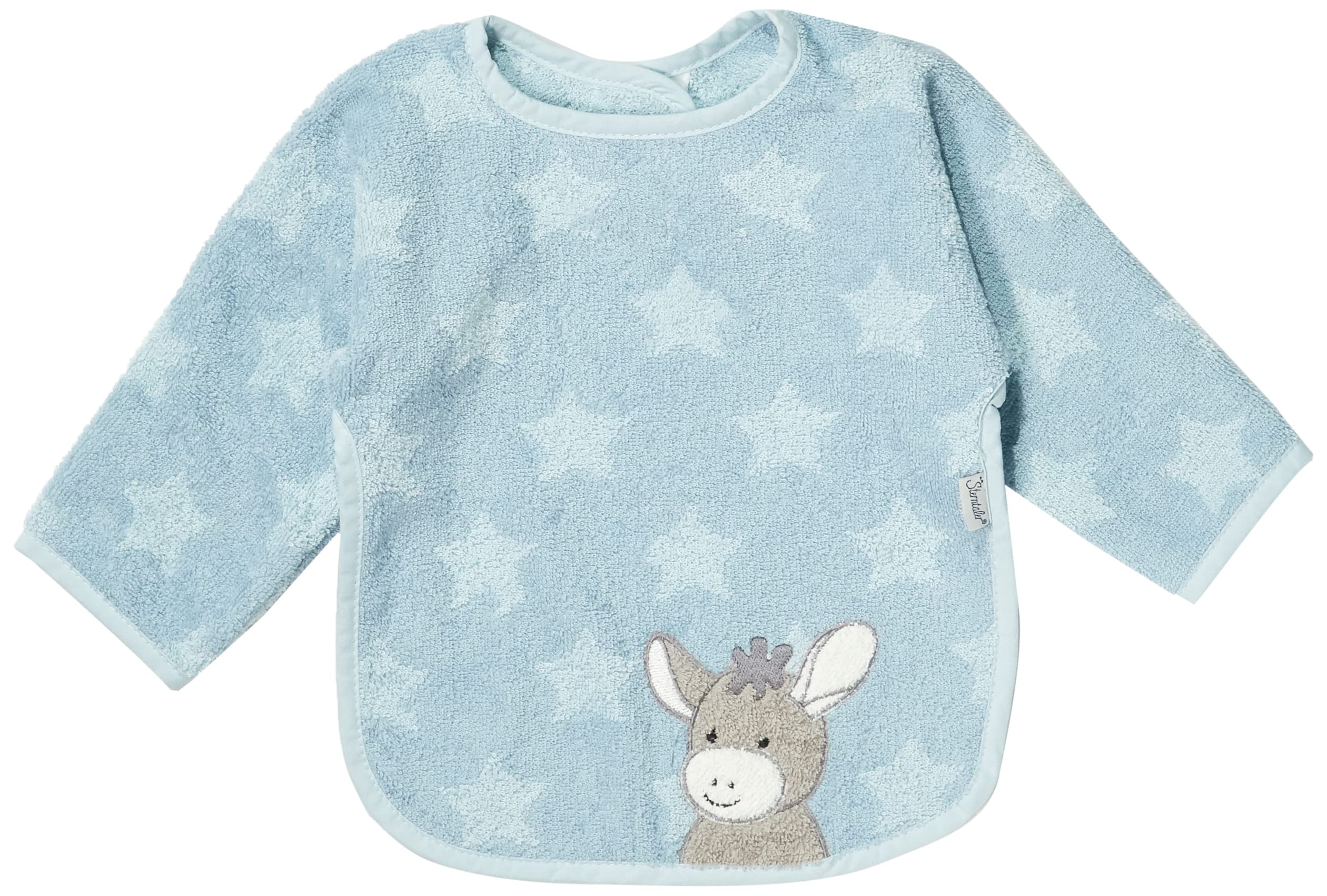 Sterntaler Emmi 7072000 Bib with Sleeves Blue