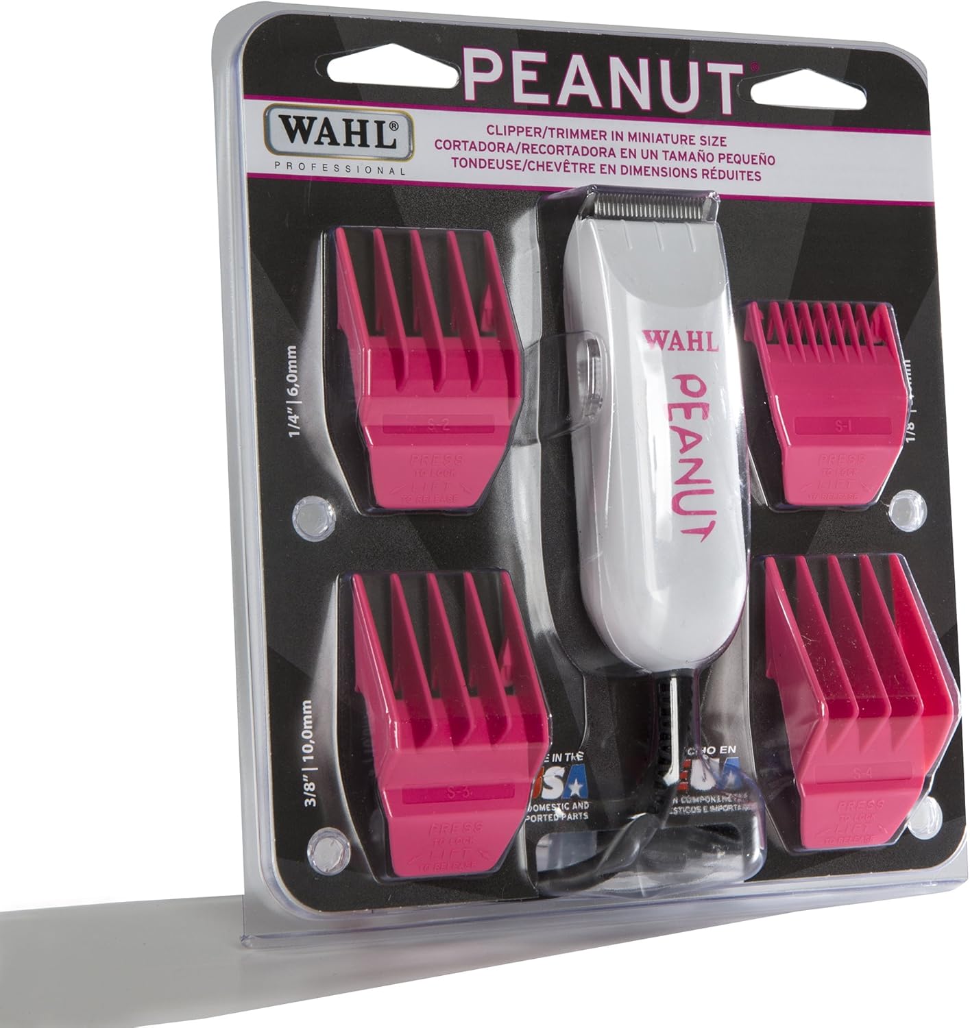 wahl peanut pink