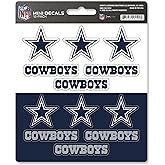 FANMATS NFL Unisex-Teen NFL Mini Decal 12-E2pk