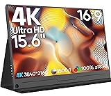 KEEPTIME 4K Portable Monitor 15.6" 3840x2160 UHD
