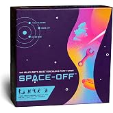 Space-Off | High-Energy Board Game for 4-10 Players | Party Game Night | 124 mini-games in one box. Team versus team, 4-10 players. A great icebreaker for parties, family nights, and mixed groups.