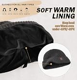Wmcaps Beanie Men Unisex Knit Winter Hat Thick Fleece Lining Dark Grey view 2