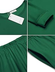 Ekouaer Women's Pajama Sets Casual 2Pcs Sleepwear