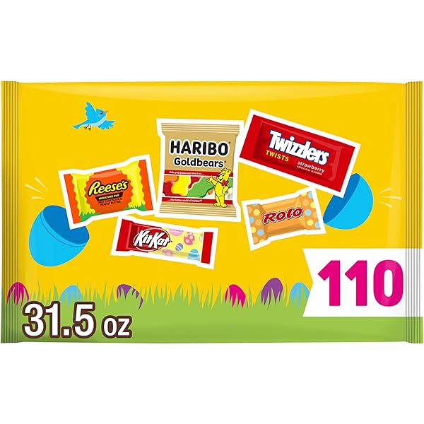 REESE’S, TWIZZLERS, ROLO, HARIBO, AND KIT KAT ASSORTED...