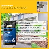 Everbuild Jetcem Rapid Repair Cement 3kg Grey Internal External Use view 3