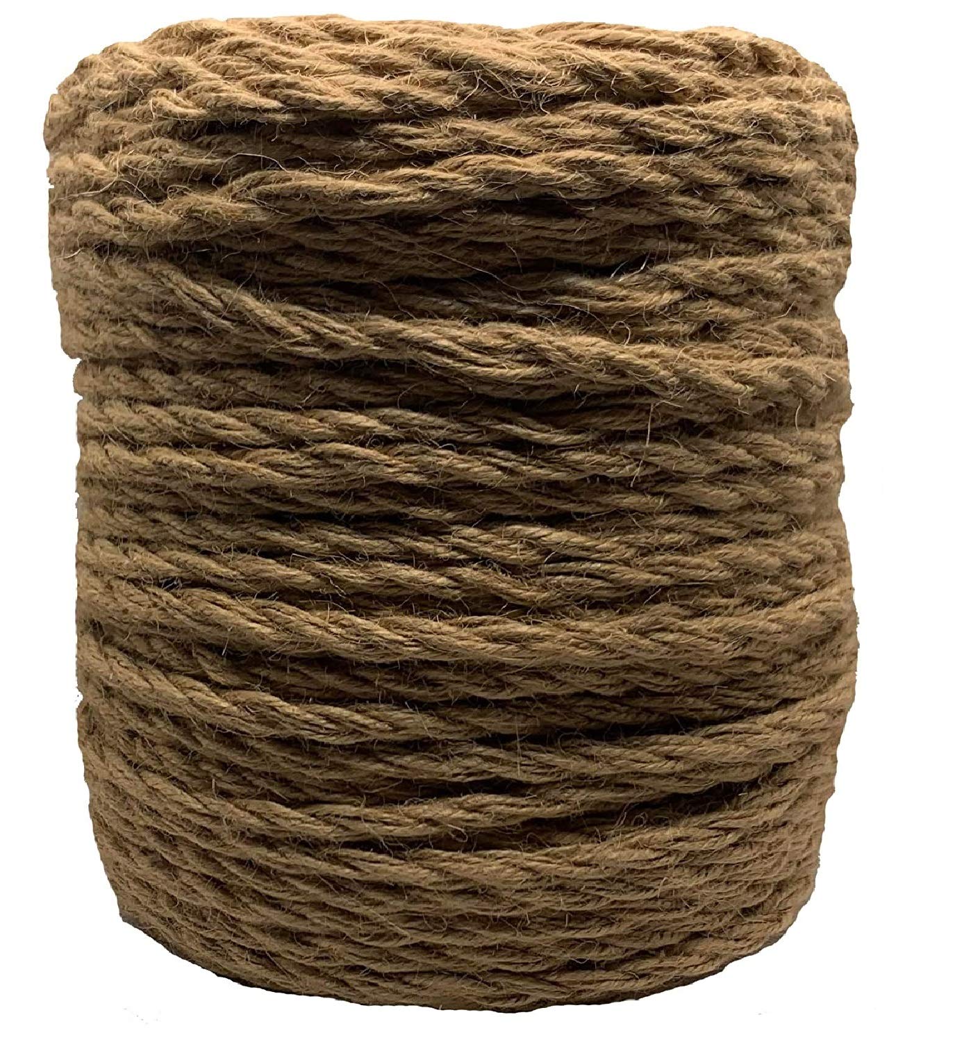 50 Metres 6 mm Garden Twine Jute Cord Yarn Natural Craft Ribbon Package Cord Jute Ribbon Craft Packaging DIY String Decoration Rope