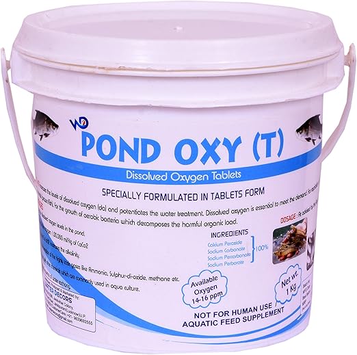 Pond Oxy (T) Dissolved Oxygen Tablets. Specially Formulated in Tablets