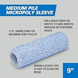 Harris Trade Medium Pile Micropoly Roller Sleeve 9" Paint Roller view 2