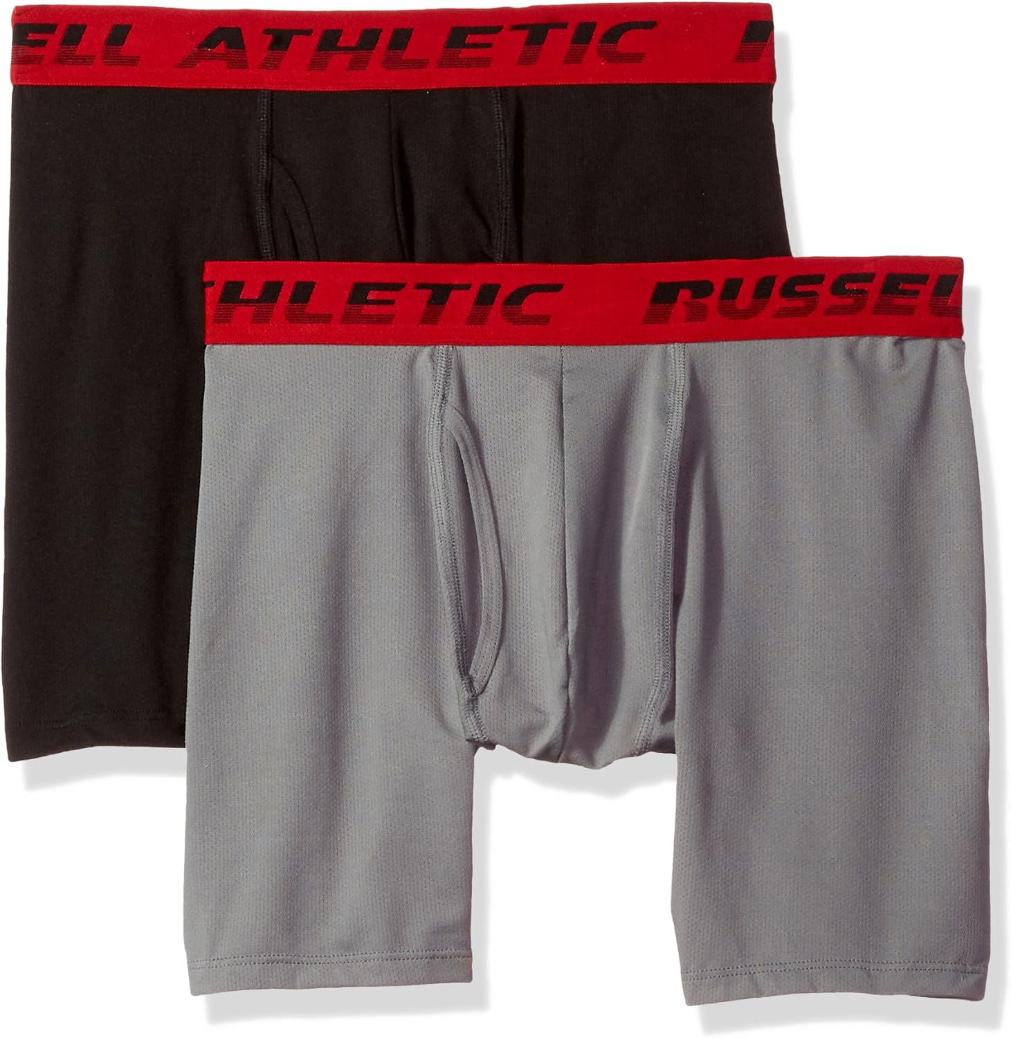 Russell Athletic Men's Performance Boxer Brief Underwear (2 Pack