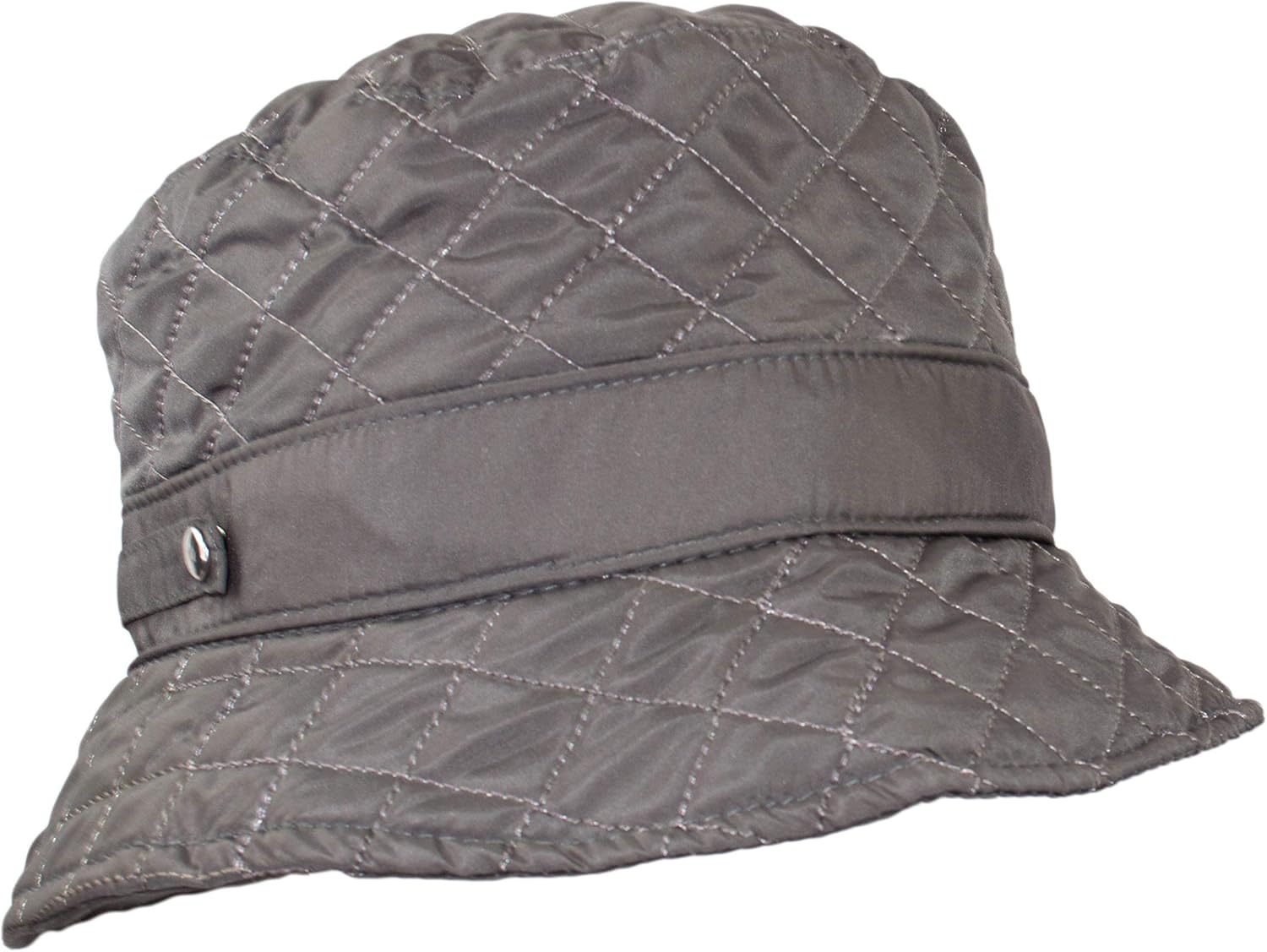 Women's Accessories Adjustable Waterproof Bucket Rain Hat in Nylon