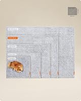 Feandrea Waterproof Reversible Dog Blanket 152 x 127 cm Grey Ombré XL view 5