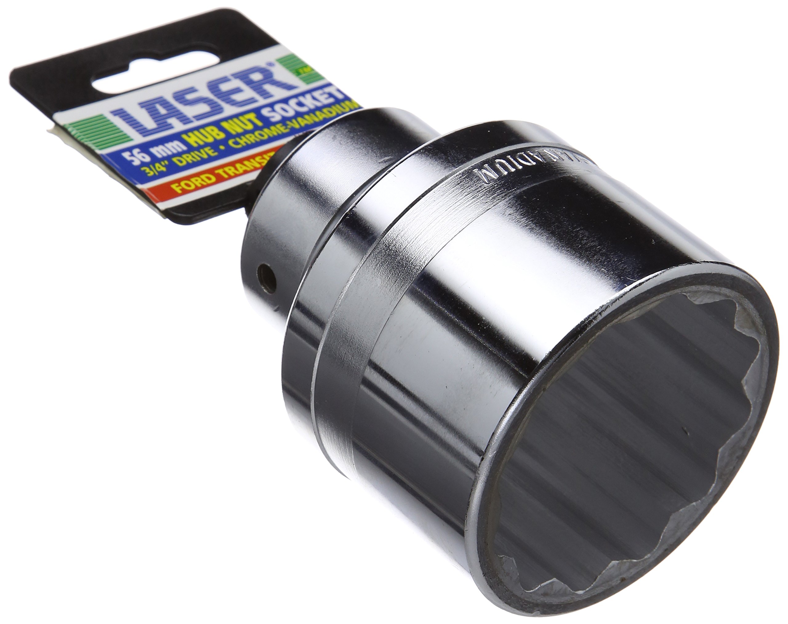 Laser 1908 Bi-Hex Socket 3/4"D 56mm, Variety pack