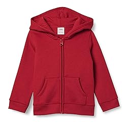 Amazon Essentials Toddler Girls' Fleece Zip-Up