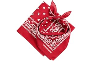 AURAE Bandana – 100% Cotton & Natural Fibers – Bandana Scarf with No Polyester – Soft, Durable & Machine Washable