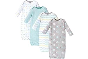 Luvable Friends Unisex-Baby Cotton Gowns Nightgown