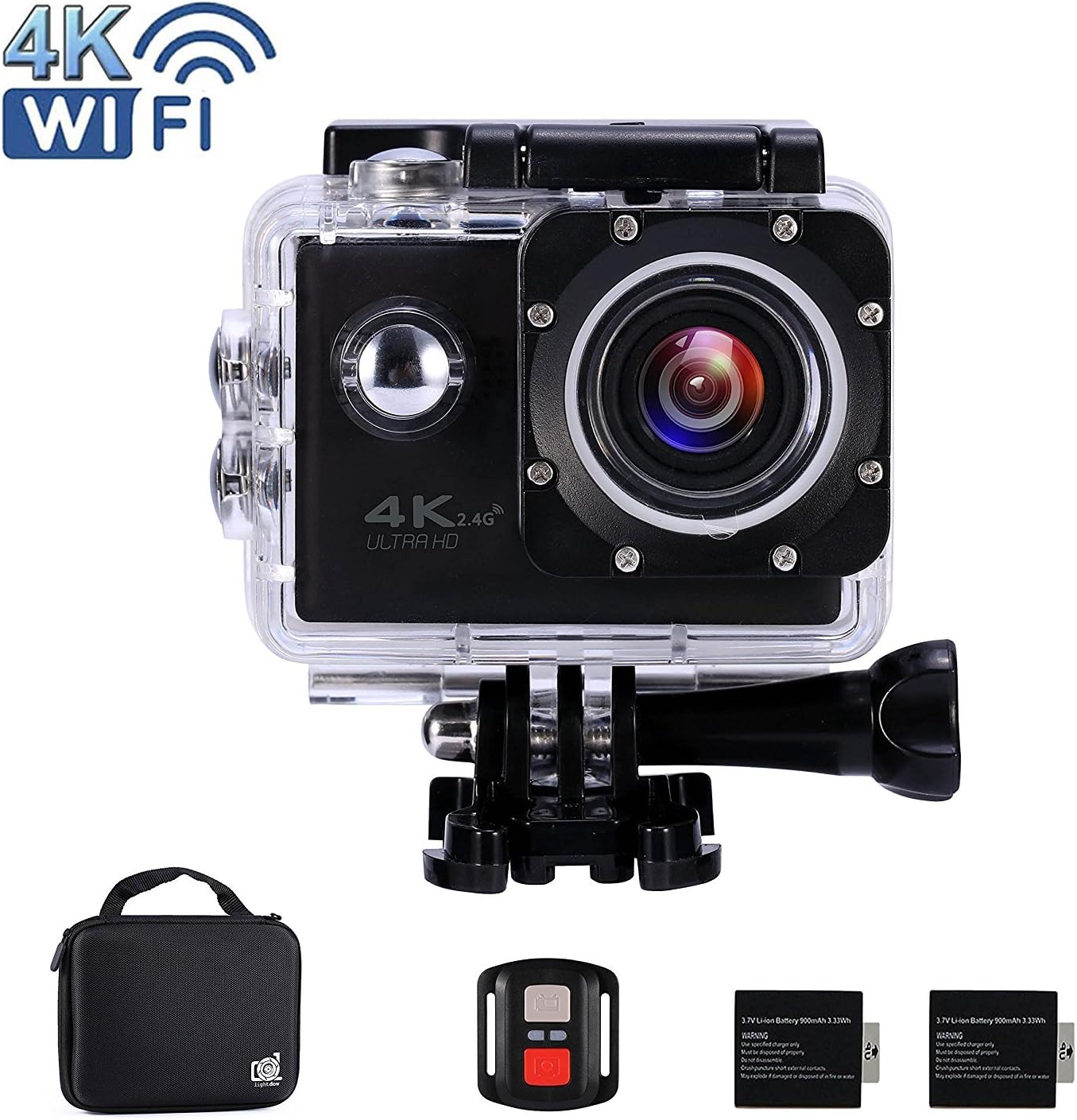 Underwater Camera 4K 16MP WiFi Sport Waterproof Cam 30M Amazon.co.uk