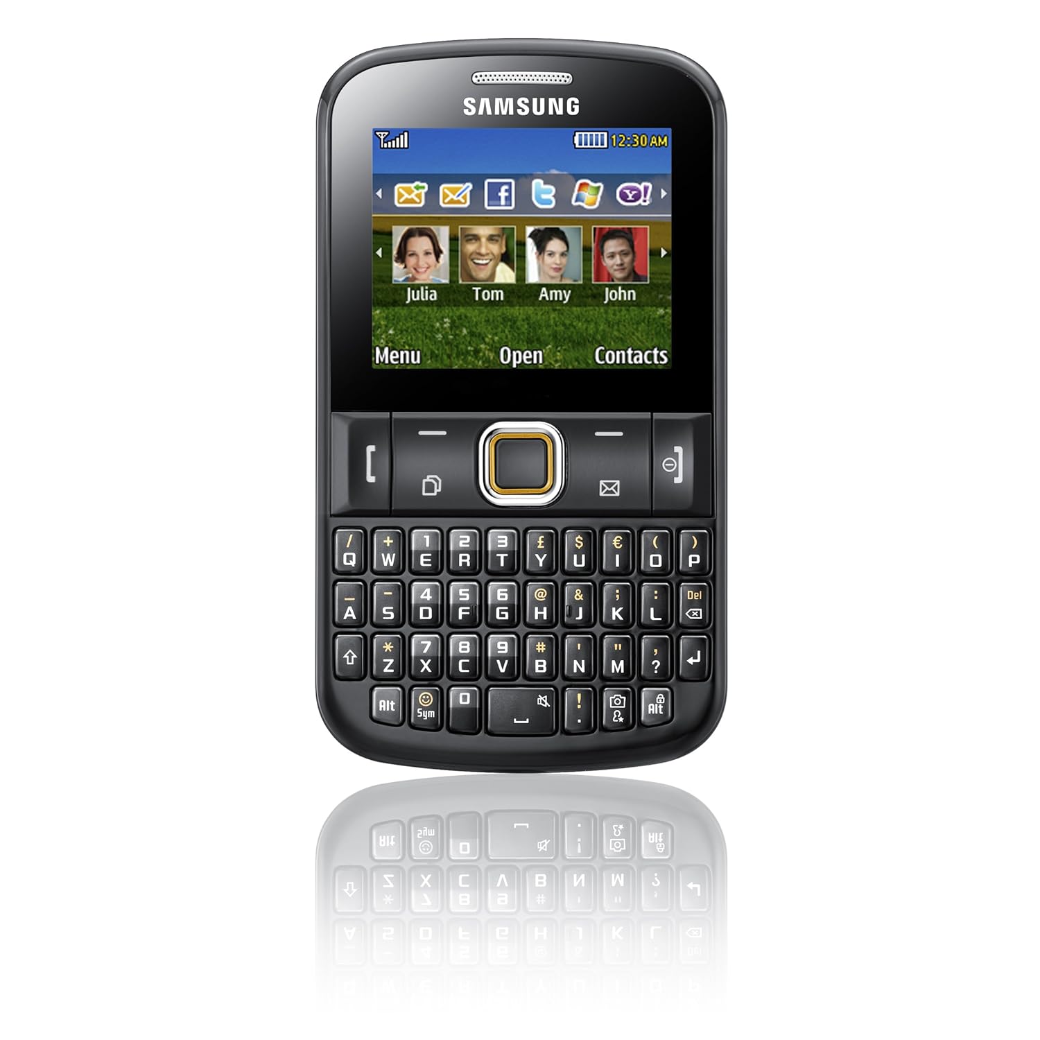 Samsung Chat E2220 [email protected] 220 Unlocked Gsm Phone With Qwerty Keyboard, Vga  Camera, Fm Radio And Microsd Slot - Black: Amazon.ca: Electronics