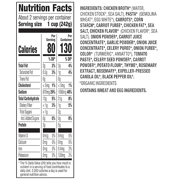 ANNIE’S ORGANIC BUNNY PASTA AND CHICKEN BROTH SOUP, 14 OZ