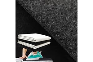 Fusible Interfacing Fabric Black Non Woven One Sided Granular Glue Iron on Interfacing Iron on Fabric Nonwoven Interfacing In
