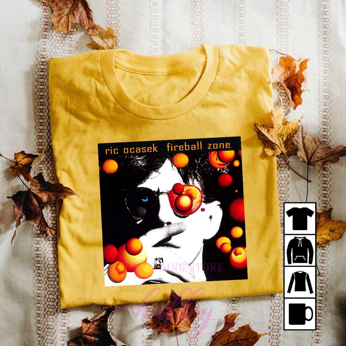 Ric Ocasek Fireball Zone T Shirt Tank Top Kitilan