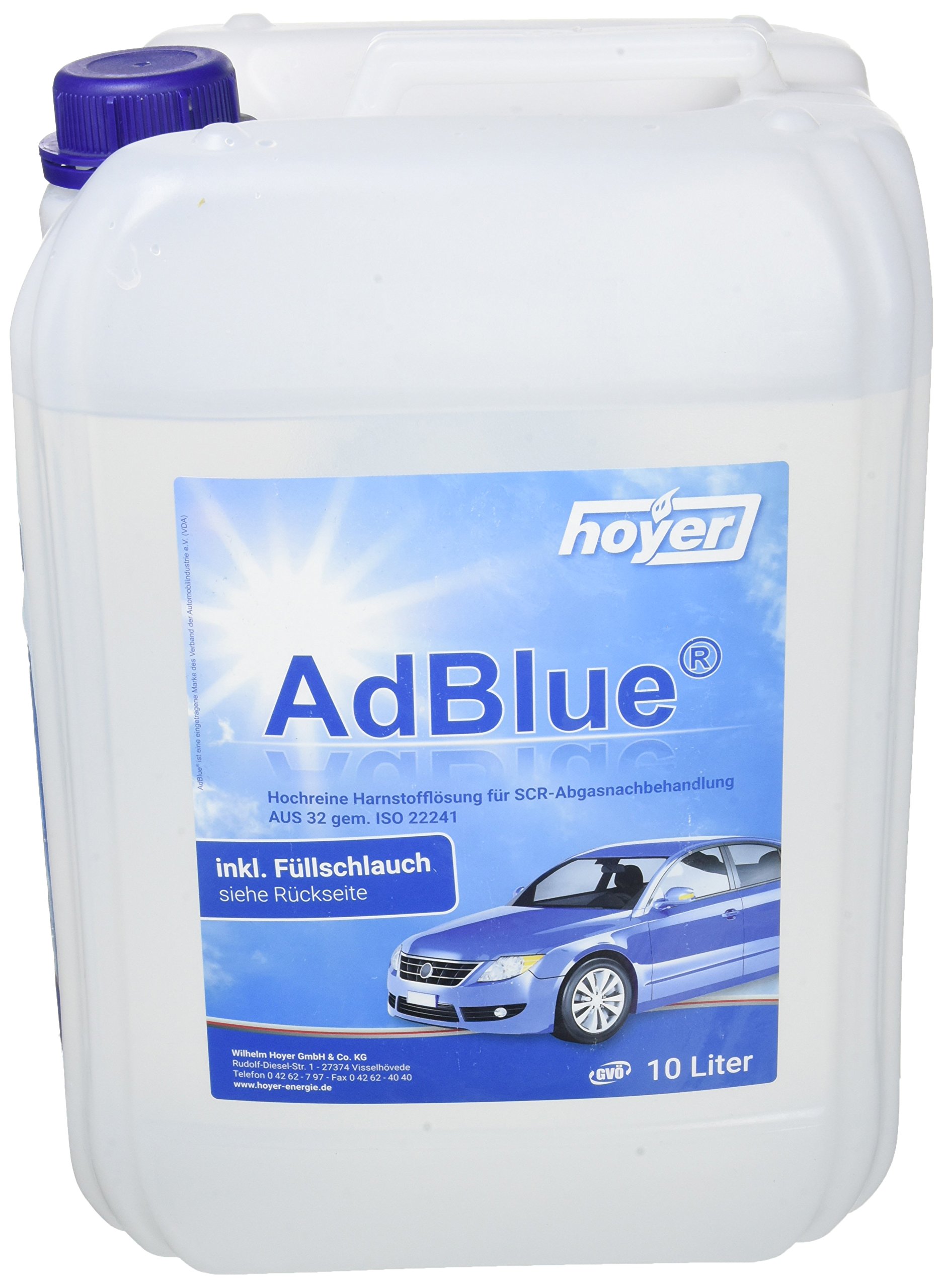 AdBlue high purity urea solution for SCR Exhaustgas aftertreatment
