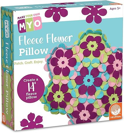 Amazon Com Mindware Make Your Own Fleece Flower Craft Slot Tab