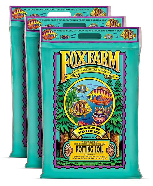 FOXFARM OCEAN FOREST POTTING SOIL FOR CONTAINER GARDENS...