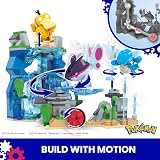 Mega Bloks MEGA Pokémon Aquatic Adventure 319 Pieces 2 Poseable Figures HXF79 view 3