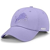 FOCO NFL Mens NFL Pastel Lavender Primary Team Logo Casual Cap
