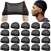 Ramede Stocking Wave Cap for Men Women Wig Caps | Stretchy Nylon Material, Stocking Wave Cap for Dreadlock Locs Braids, Mesh Net Liner, Halloween Cosplay, Sleeping Daily Life