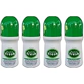 Set of 4 Avon Feelin' Fresh Roll-On Anit-Perspirant Deodorant Rolls Original