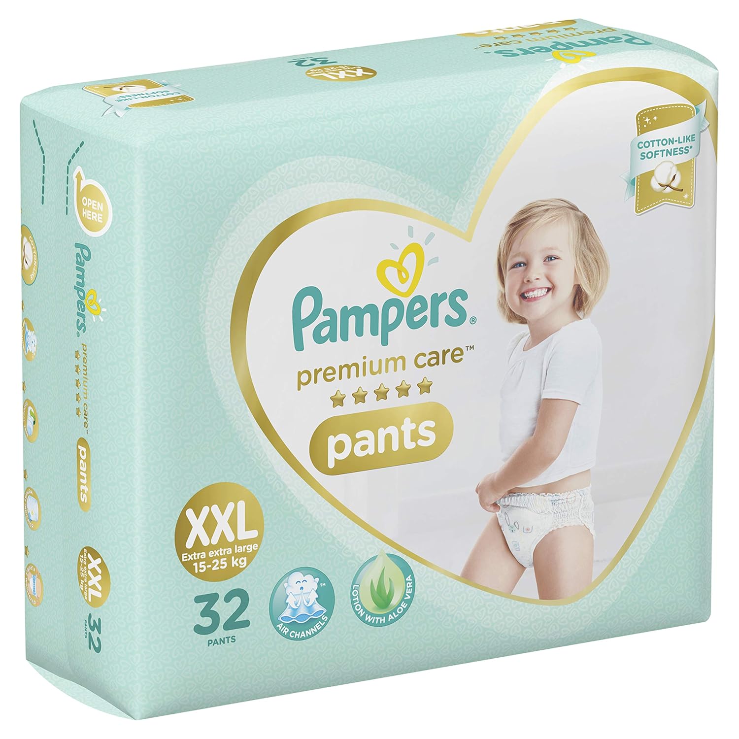 pampers premium care pants large