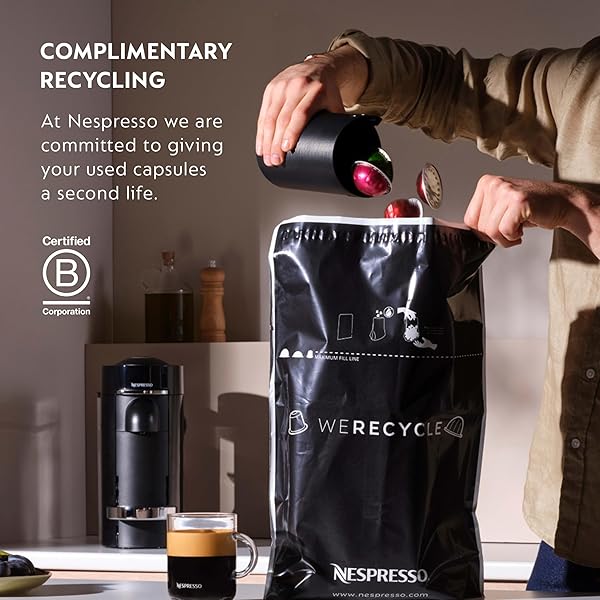 NESPRESSO CAPSULES ORIGINAL LINE, VANIGLIA, MEDIUM ROAST ESPRESSO COFFEE, 50 COUNT ESPRESSO COFFEE PODS