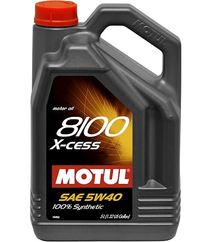 Amazon.com: Motul 8100 X-Clean 5W40 20L : Automotive