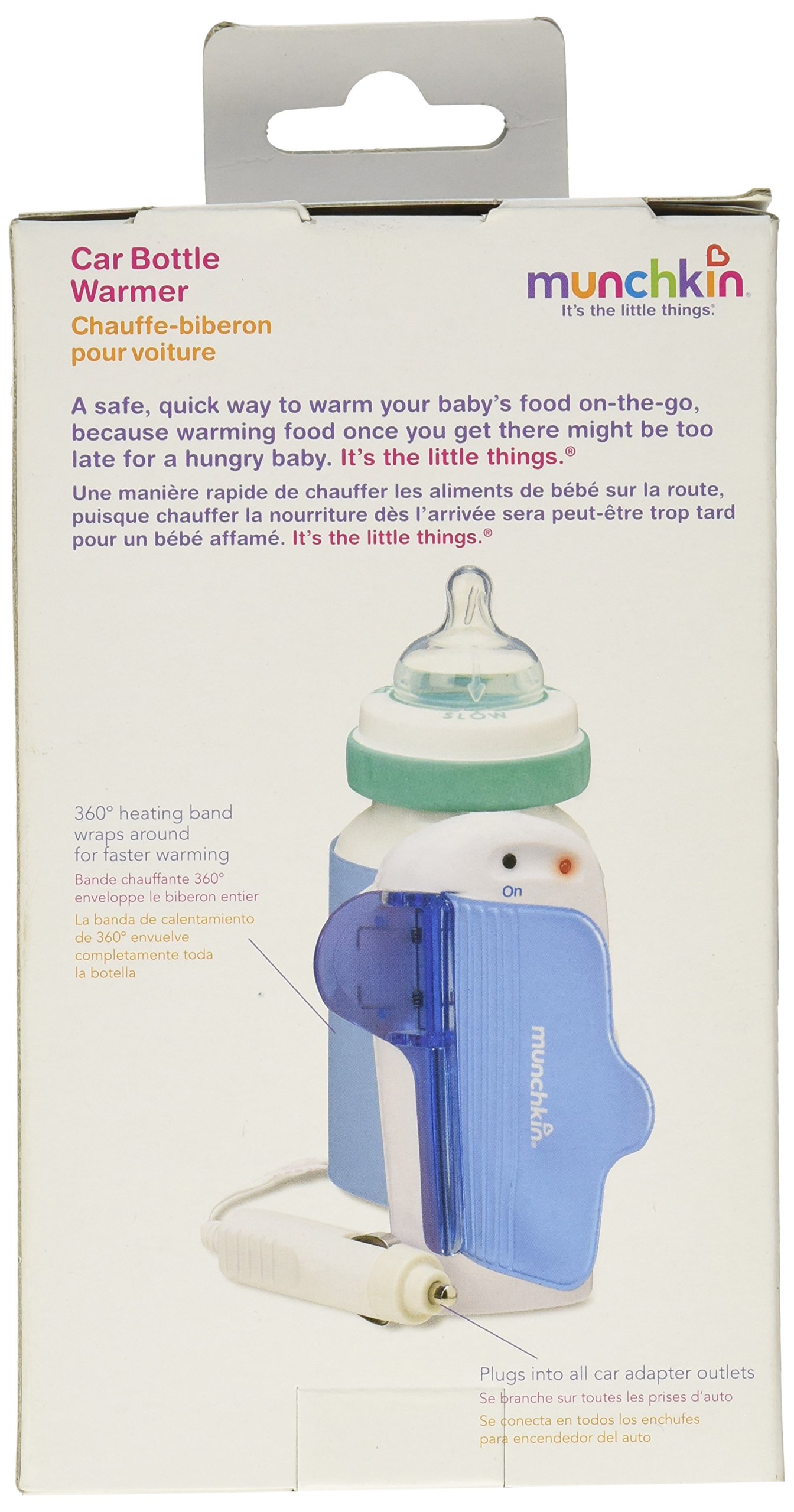 munchkin car bottle warmer