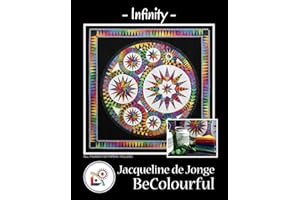 BECOLORFUL Infinity Quilt Pattern by Jacqueline de Jonge