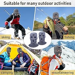 5665 3 Hole Full Face Mask Winter, Outdoor Sports