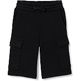 Amazon Essentials Boys' Terry Cargo Sweat Shorts