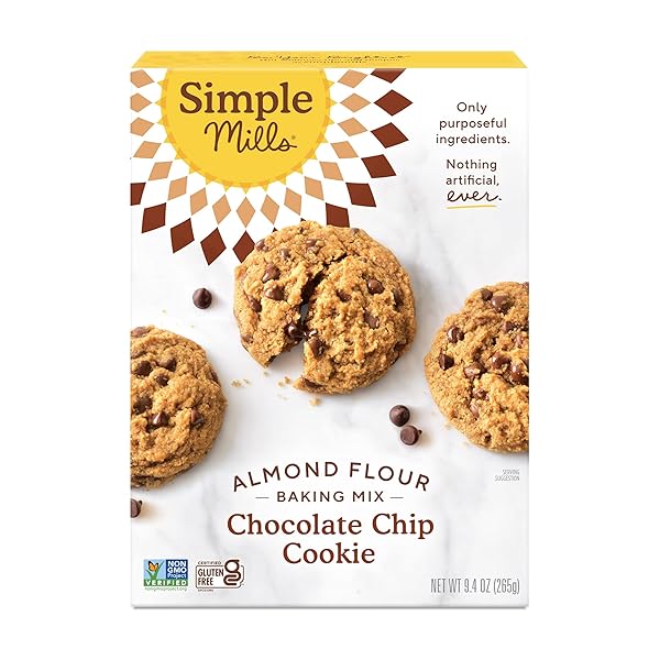 SIMPLE MILLS ALMOND FLOUR BAKING MIX, CHOCOLATE CHIP...