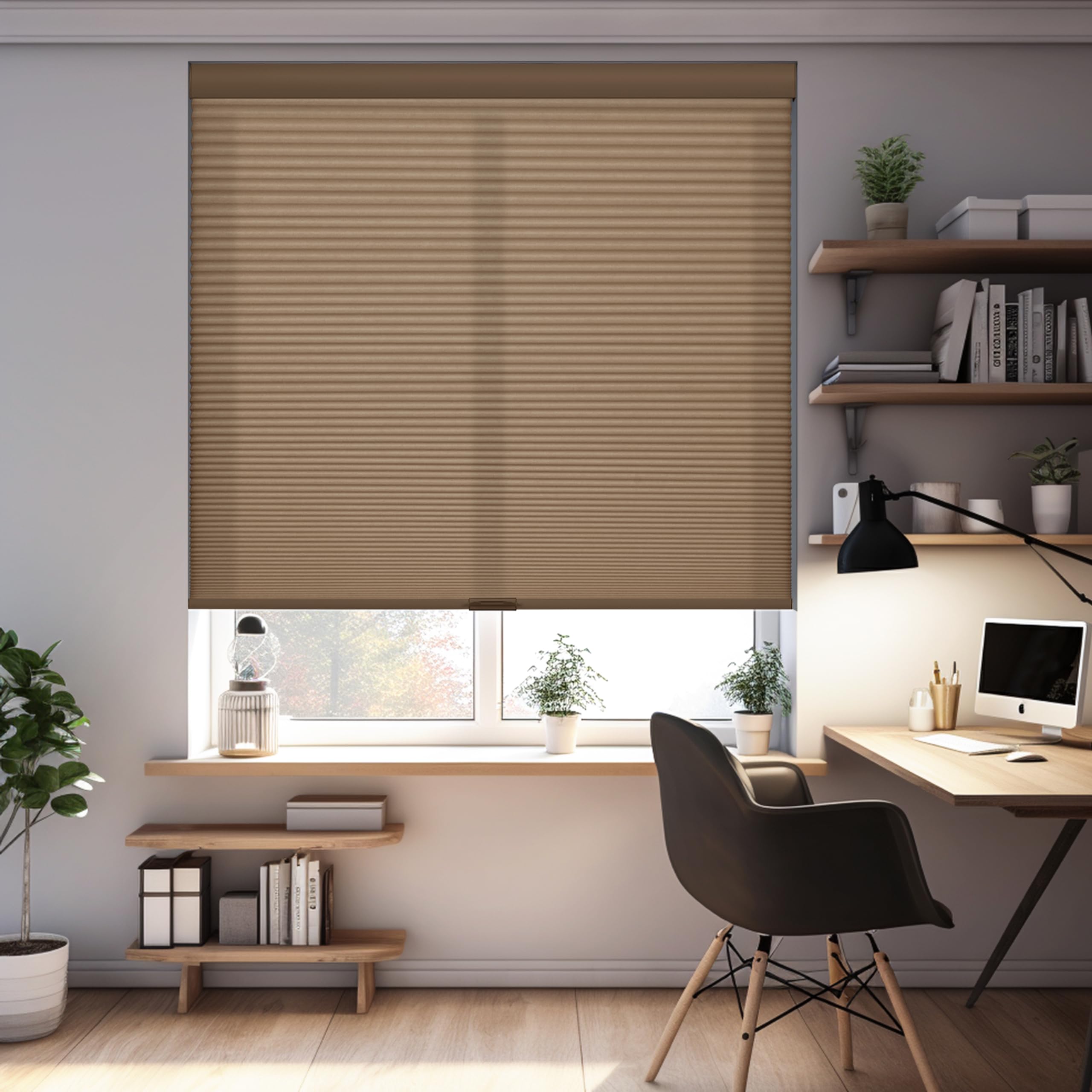 Boolegon Cordless Light Filtering Cellular Shades