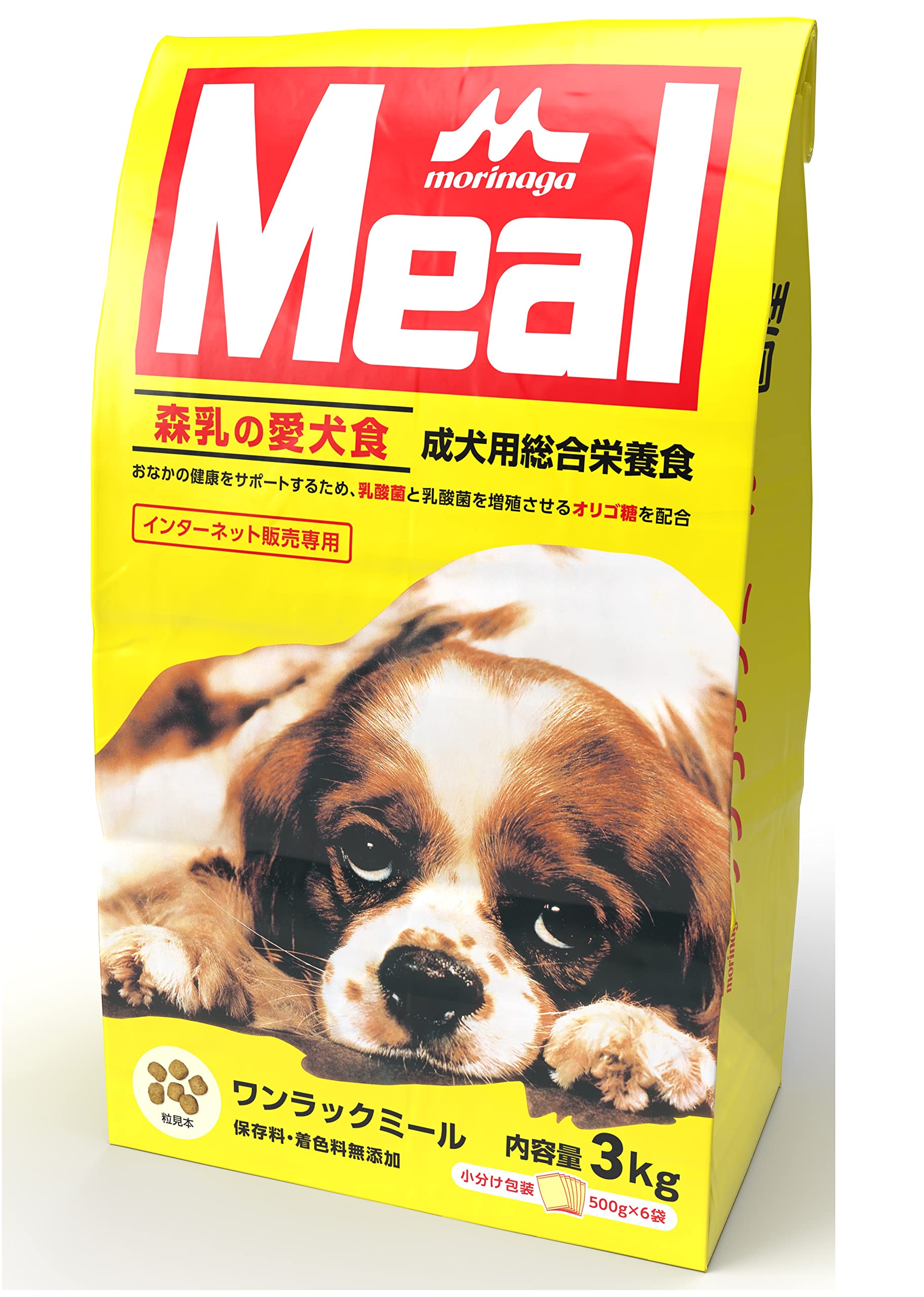 ワンラック Meal 3kg(500g×6袋) [ ドッグフード 国産 保存料・着色料無添加 ]商品画像