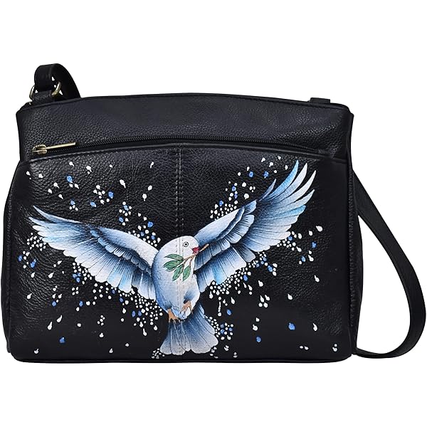 Anna by Anuschka Women's Original Genuine Leather Hand-Painted