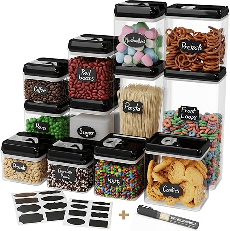 Chef S Path Airtight Food Storage Container Set 12 Pc Set 16