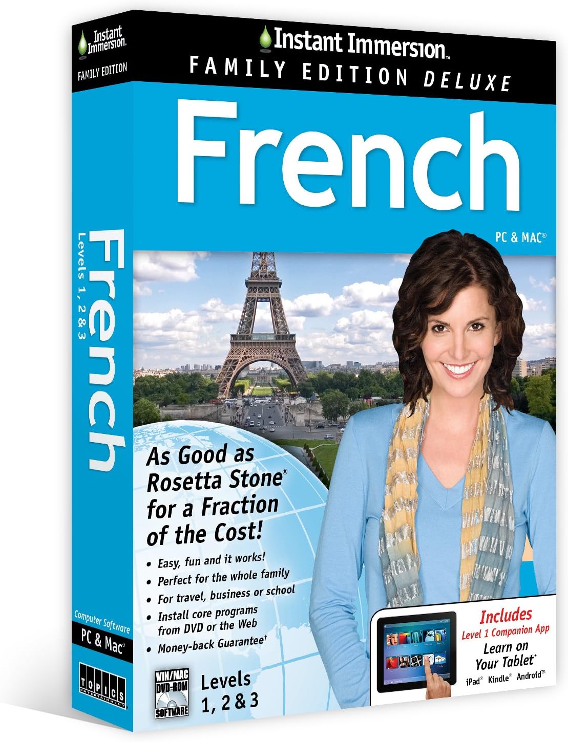 Learn French: Instant Immersion Family Edition Language Software Set - 2016 Edition