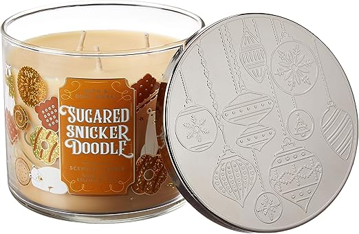 Amazon Com Bath And Body Works 3 Wick Scented Candle Sugared